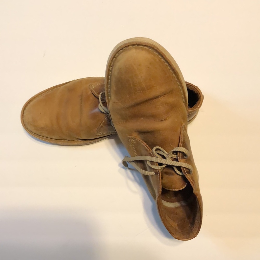 Men’s brown leather chukka Clark’s - Picture 8 of 11